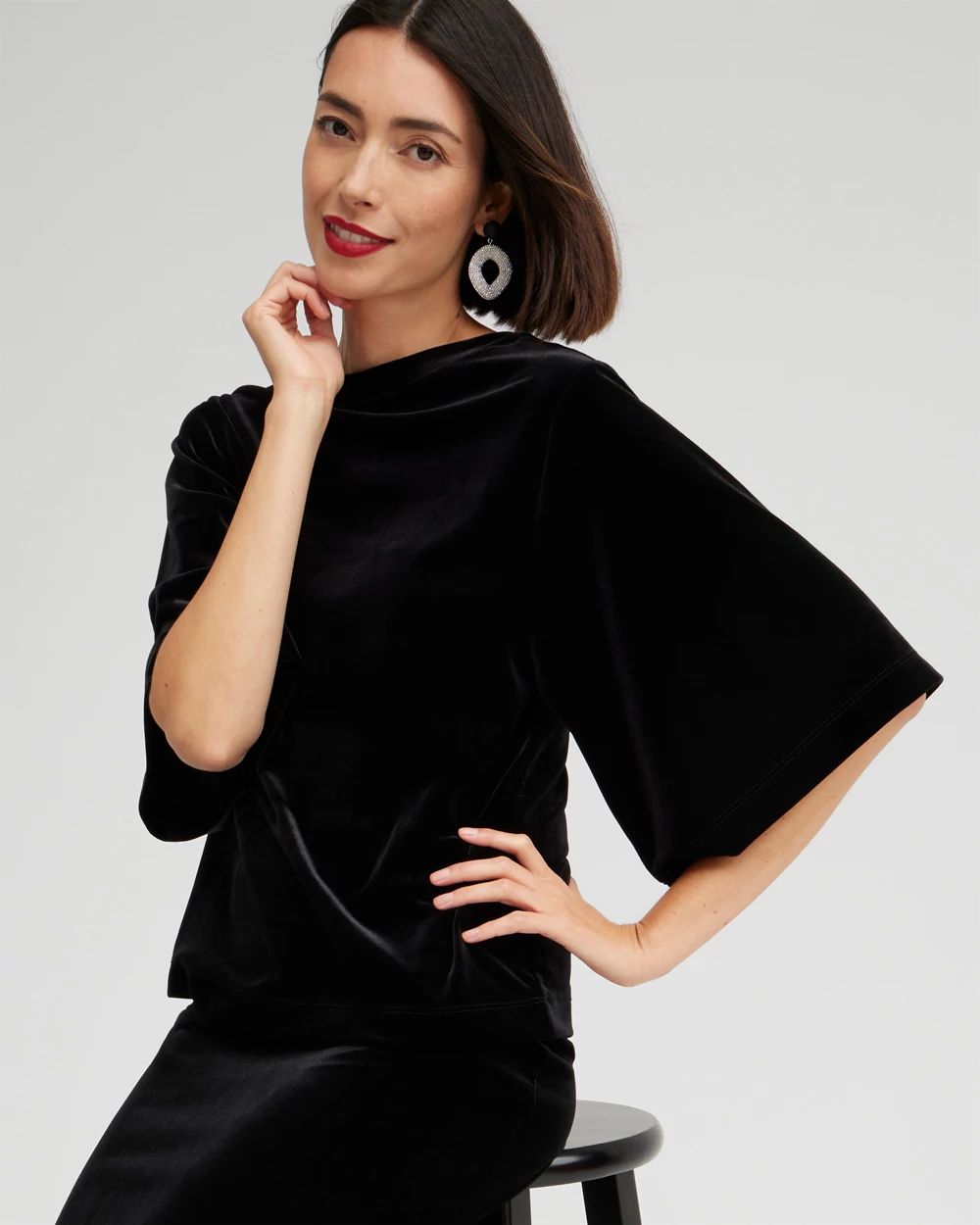 トップス Rare 00s Archive BUFFALO BOBS Velvet Top Travelers Collection Velvet Top | Chico's